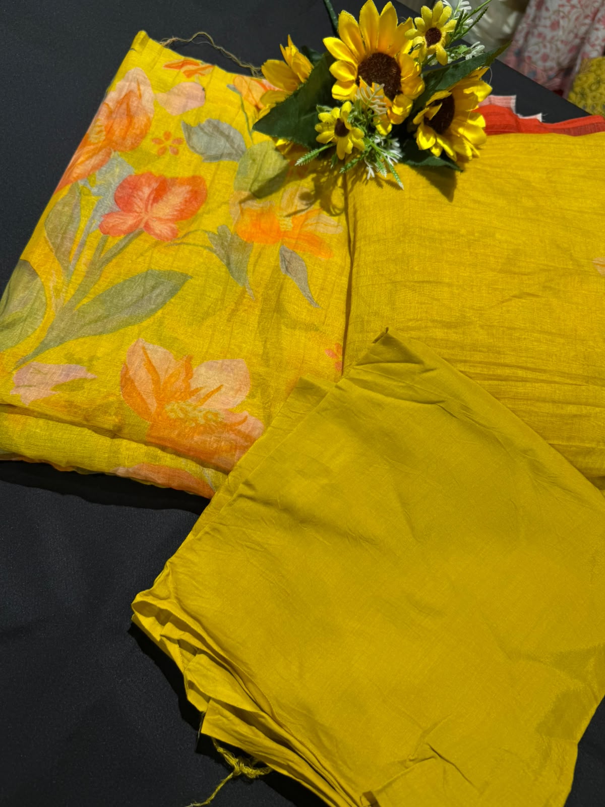 Printed Pure Mul Cotton Suit Set