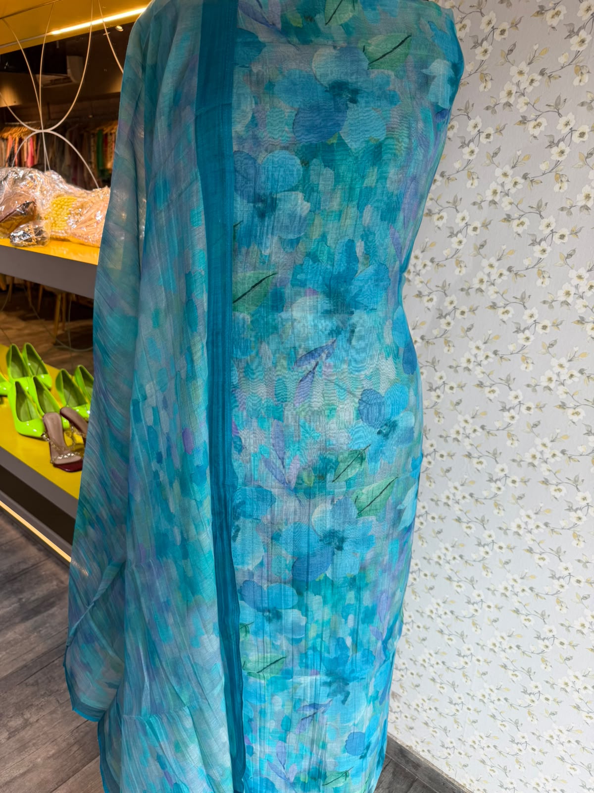 Printed Pure Mul Cotton Suit Set
