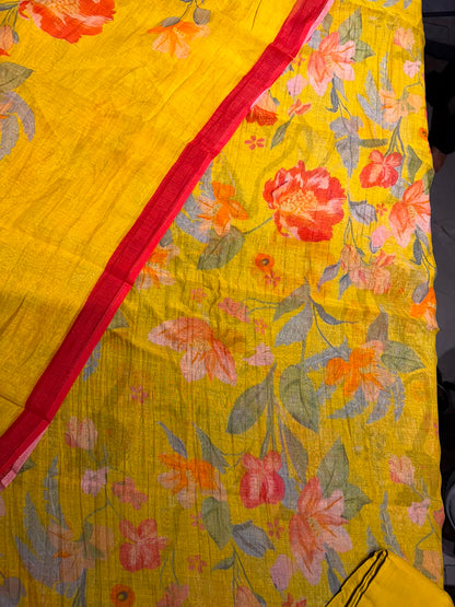Printed Pure Mul Cotton Suit Set
