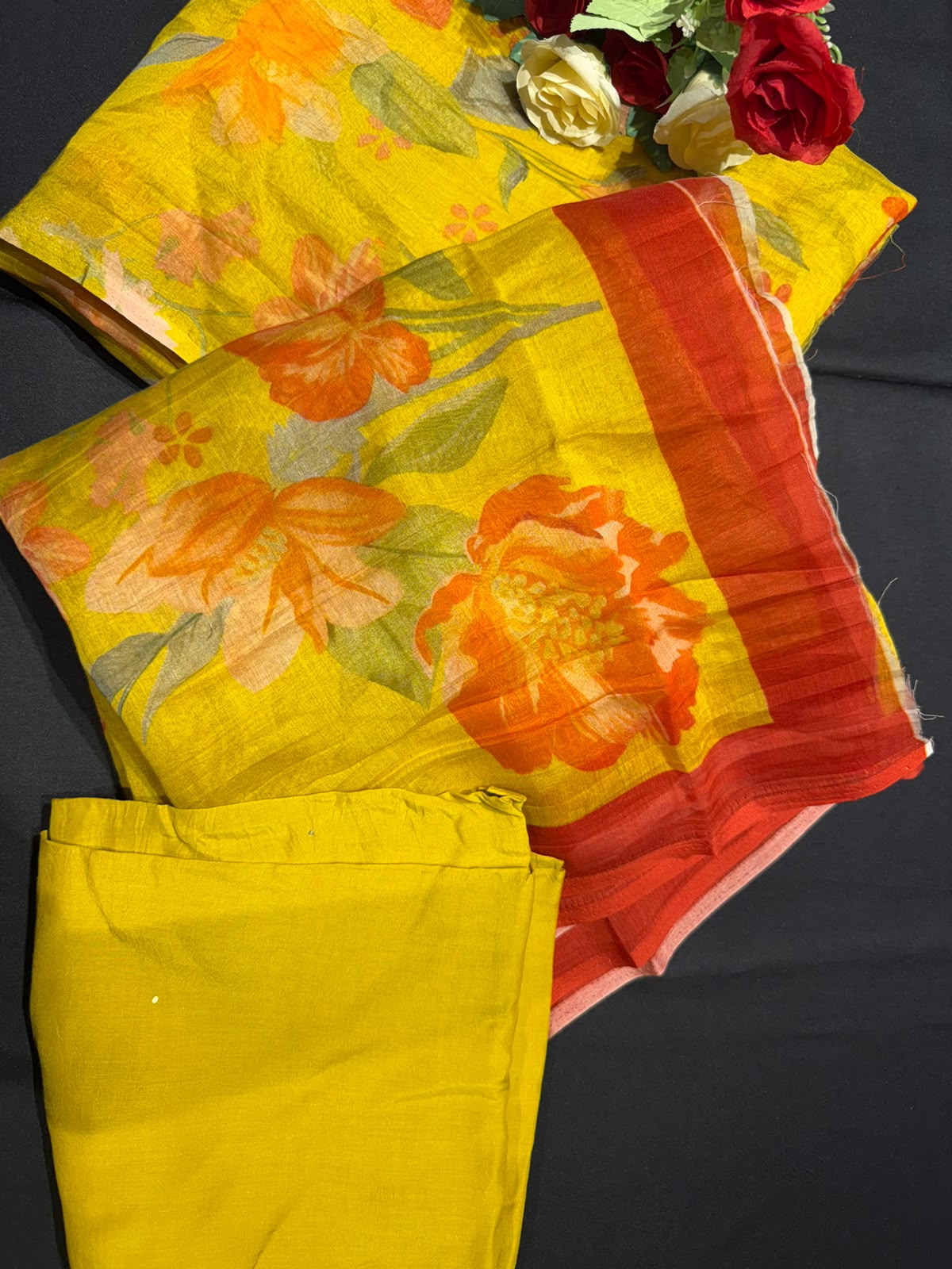 Printed Pure Mul Cotton Suit Set