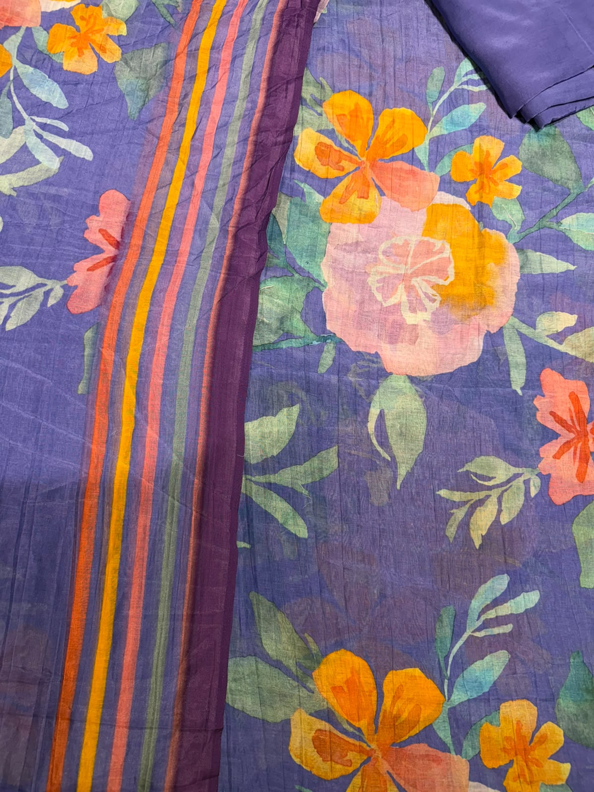 Printed Pure Mul Cotton Suit Set