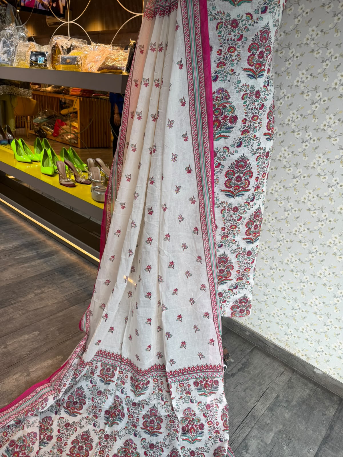 Printed Pure Mul Cotton Suit Set