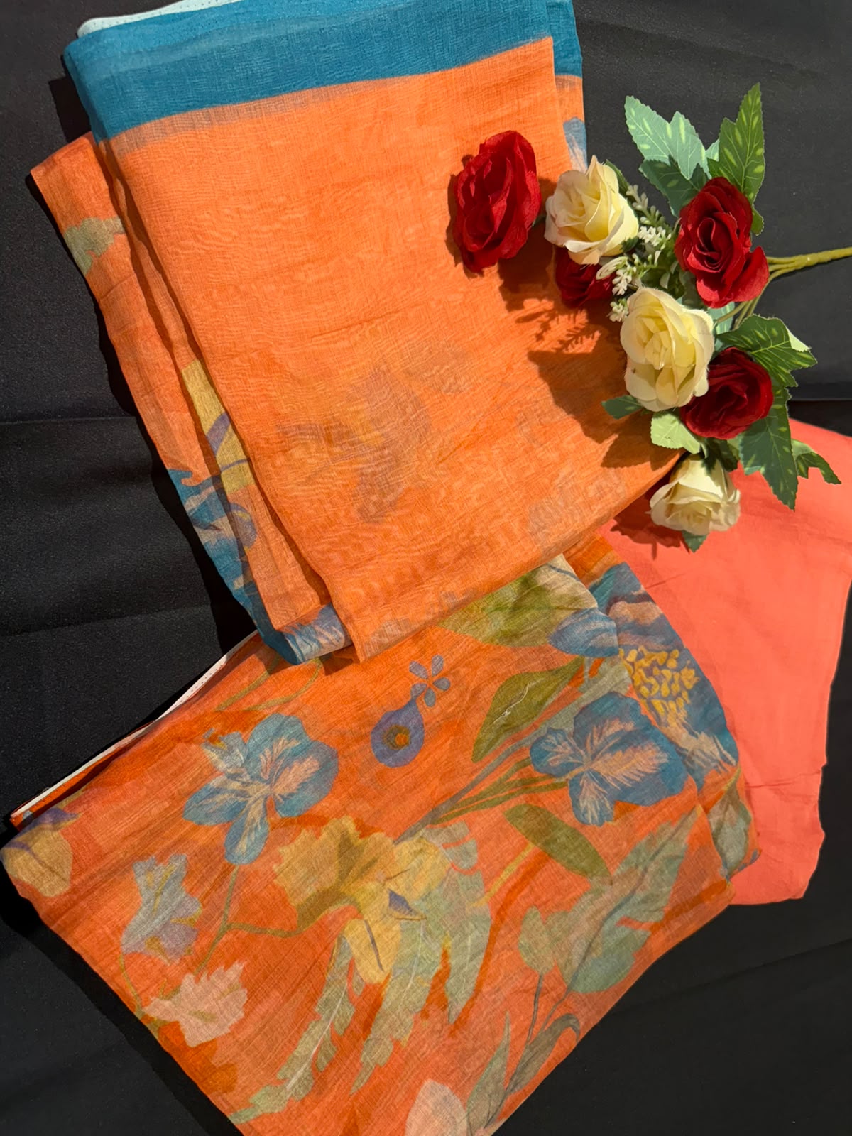 Printed Pure Mul Cotton Suit Set